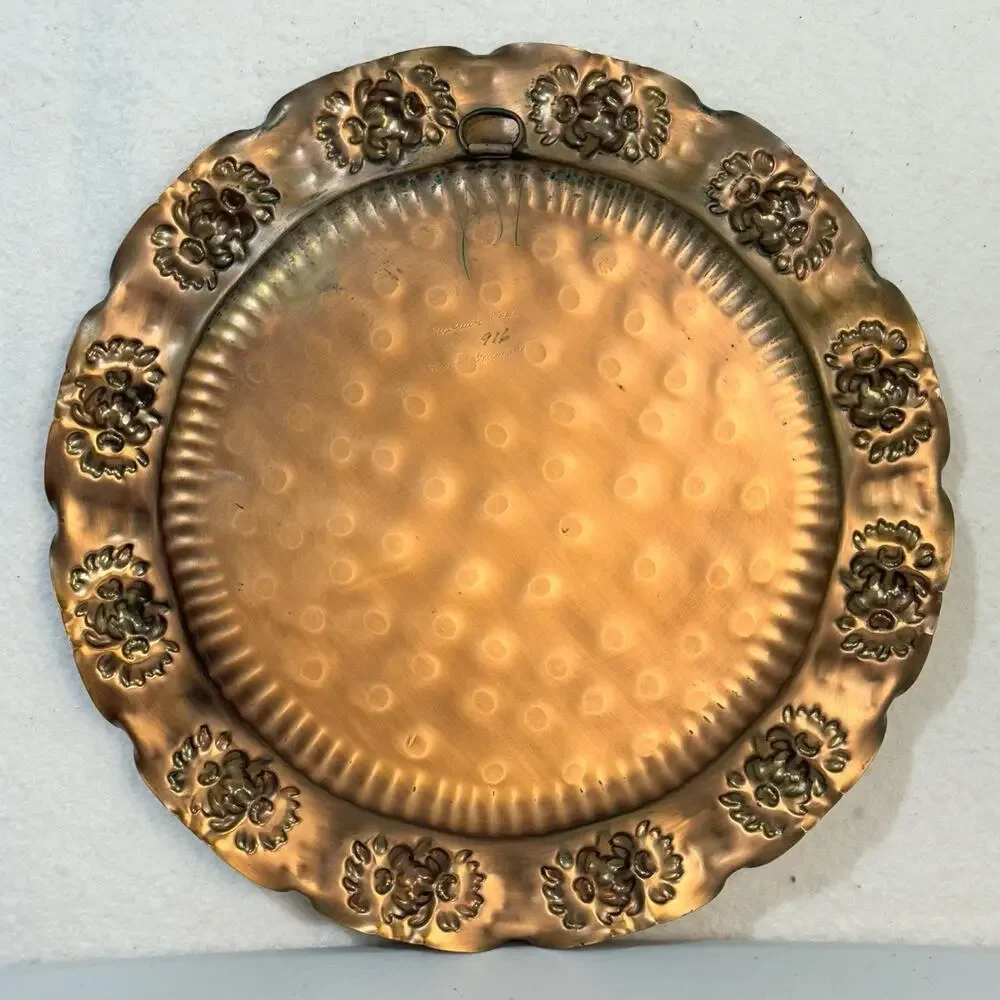 Vintage solid copper